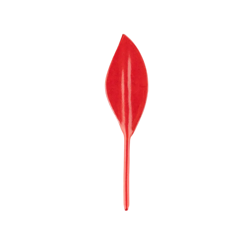 Leafy hook magnet (Red)