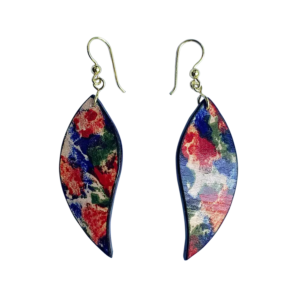 Texture Leafy Earrings