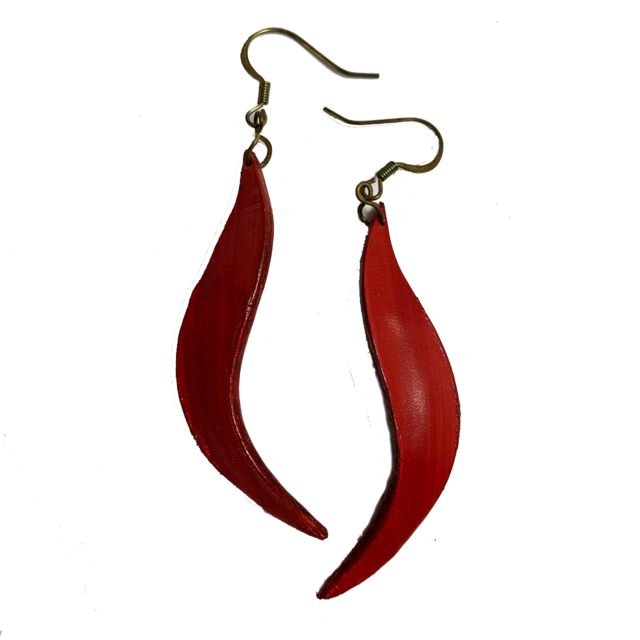 Flying Leaf Earrings