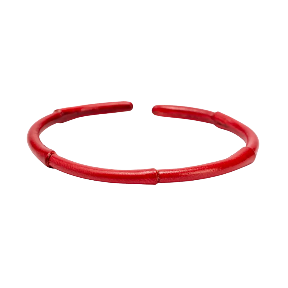 Bamboo Cuff (Red)