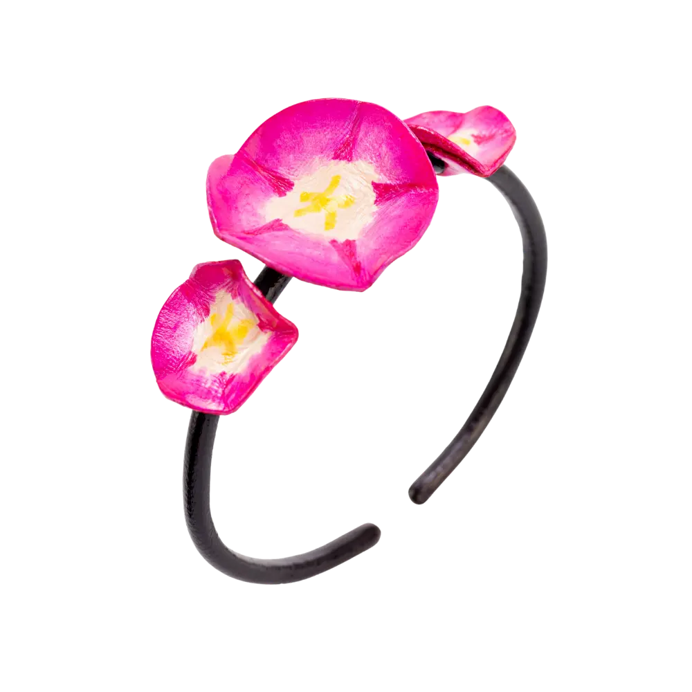 Morning Glory Bracelet (Pink)