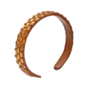 Woven Brass Cuff (Triple-wire)