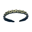 Woven Brass Cuff (triple bone)