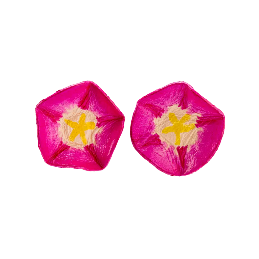 Morning Glory Earrings (Pink)