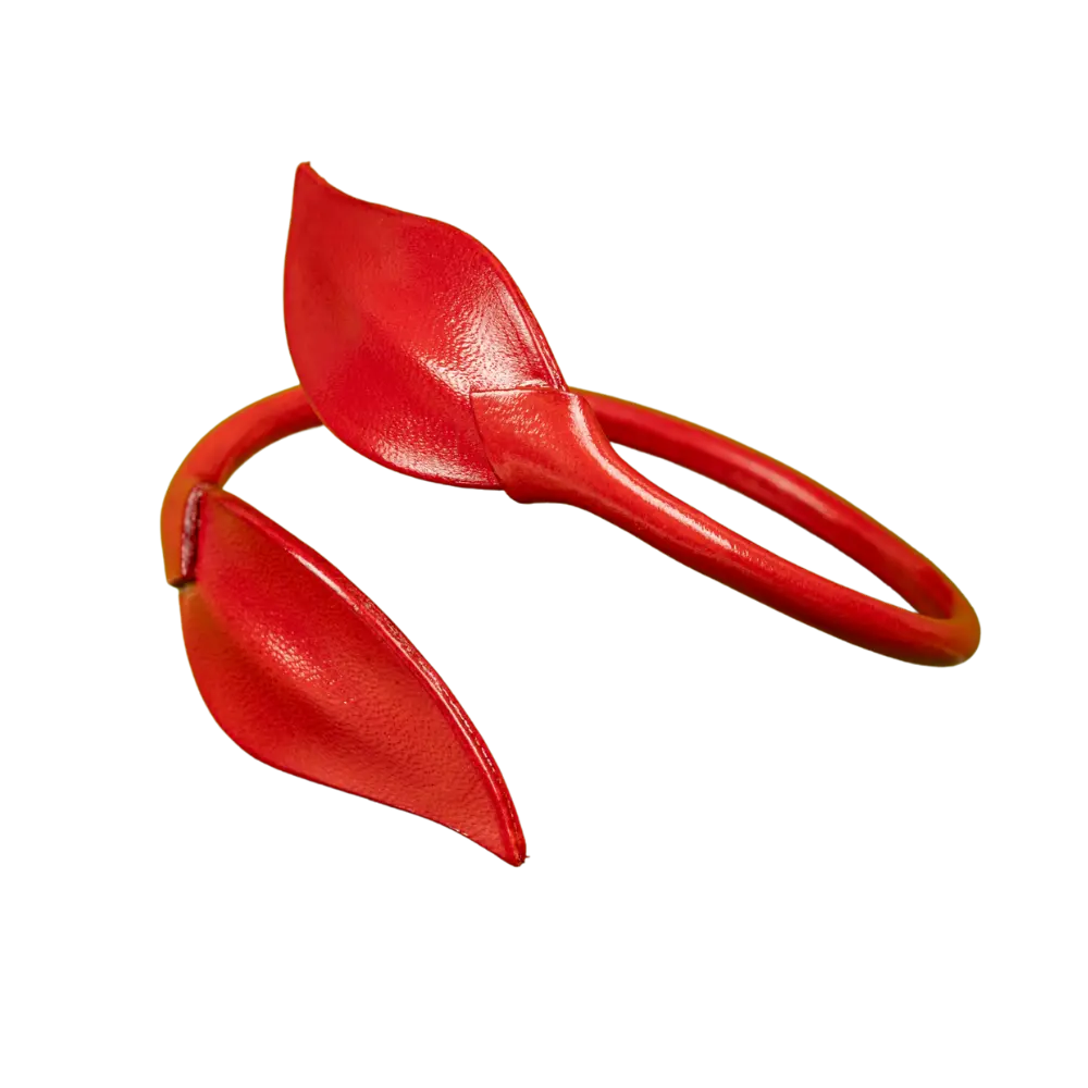Leafy Bracelet (Red)