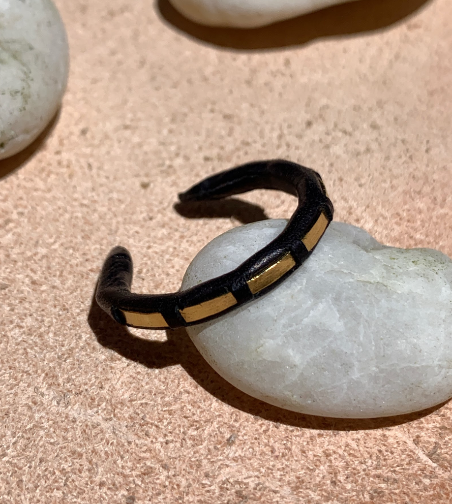 Woven Brass Ring (single-Wire)