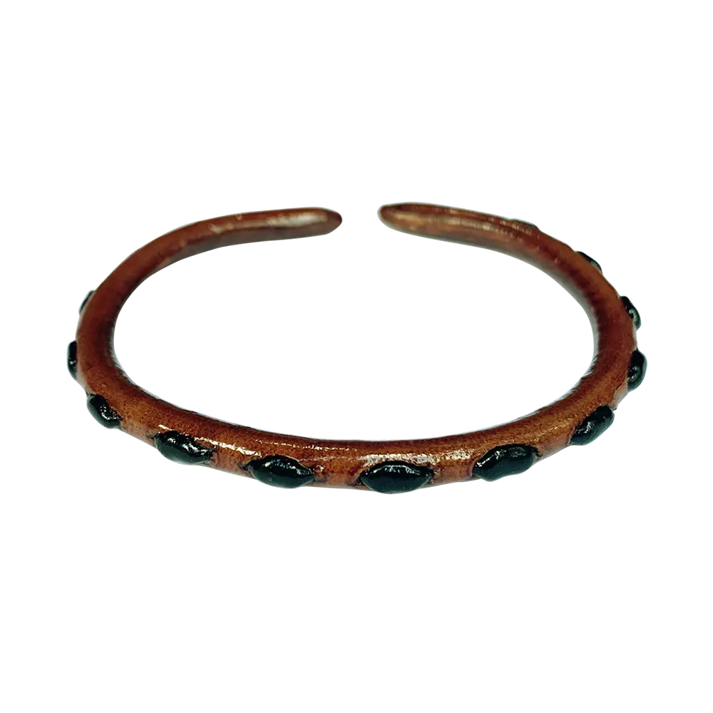 Tiny star Bracelet (Black-Brown)