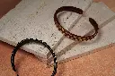 Woven Brass Cuff (Double-wire)