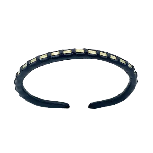 Woven Brass Cuff  (Single-wire)