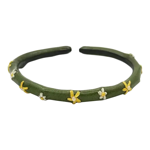 Blossom Yarn Bracelet